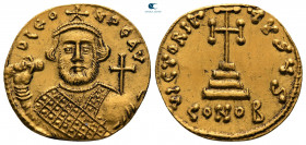 Leontius AD 695-698. Constantinople. Solidus AV