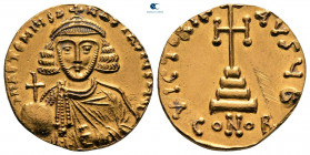 Anastasius II Artemius AD 713-715. Constantinople. Solidus AV