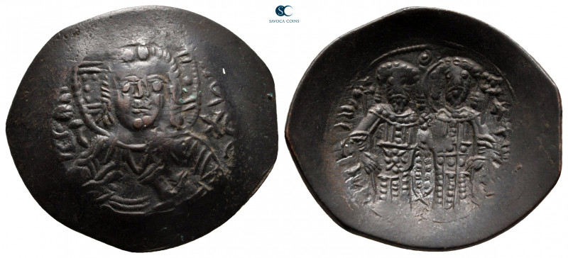 Alexius III Angelus-Comnenus AD 1195-1203. Constantinople
Trachy Æ

22 mm, 2,...