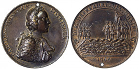 Austria. Austria Karl Alexander of Lorraine (1738-1780) Medal 1774 The transition the Austrian militaries over the Rhein, near Weissenburg and Hagenau...