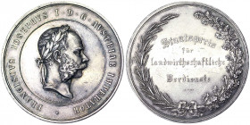 Austria. Austria Franz Joseph I (1848-1916) Medal n.d. State award for agricultural merits. Opus: J.Tautenhain, Ø 40 mm. Ag. 34.90 g. VZGL