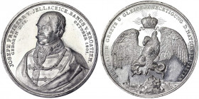Austria. Austria Franz Joseph I (1848-1916) Medal 1848 for Joseph Freiherr von Jellachich (1801-1859), Banus of Croatia. Opus: Rabausch, Ø 41 mm. Zn. ...