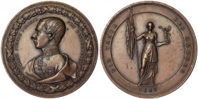 Austria. Austria Franz Joseph I (1848-1916) Medal 1849 To the loyalty of the army. Opus: K.Lange, Ø 38 mm. Ae. Hauser 1120. 24.70 g. SS++
