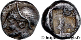 MASSALIA - MARSEILLE
Type : Trihémiobole 
Date : c. 480 AC. 
Mint name / Town : Marseille (13) 
Metal : silver 
Diameter : 9  mm
Weight : 1,28  g.
Rar...