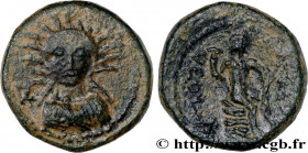 SICILY - LEONTINOI
Type : Litra 
Date : c. 200-150 AC 
Mint name / Town : Leontini, Sicile 
Metal : bronze 
Diameter : 22  mm
Orientation dies : 9  h....