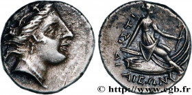 EUBOEA - HISTIAIA
Type : Tetrobole 
Date : c. 196-168 AC. 
Mint name / Town : Histiée,Eubée 
Metal : silver 
Diameter : 14,5  mm
Orientation dies : 12...