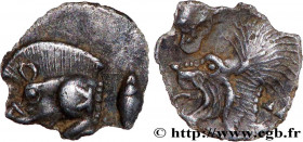 MYSIA – KYZIKOS / CYZICUS
Type : Hemiobole 
Date : c. 480-450 AC. 
Mint name / Town : Cyzique, Mysie 
Metal : silver 
Diameter : 7,5  mm
Orientation d...