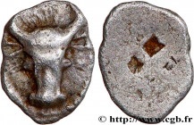 TROAS - LAMPONEIA
Type : Hemiobole 
Date : c. 500-450 AC. 
Mint name / Town : Troade, Lamponeia 
Metal : silver 
Diameter : 9  mm
Weight : 0,31  g.
Ra...