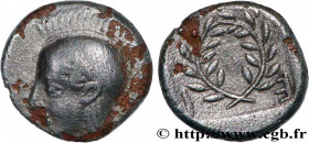 AIOLIS - ELAIA
Type : Diobole 
Date : c. 400 AC. 
Mint name / Town : Elaia, Éolide 
Metal : silver 
Diameter : 10  mm
Orientation dies : 11  h.
Weight...