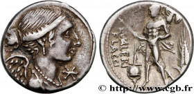 VALERIA
Type : Denier 
Date : 109-108 AC. 
Mint name / Town : Rome 
Metal : silver 
Millesimal fineness : 950  ‰
Diameter : 18,5  mm
Orientation dies ...
