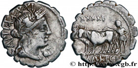 MARIA
Type : Denier serratus 
Date : 81 AC. 
Mint name / Town : Rome 
Metal : silver 
Millesimal fineness : 950  ‰
Diameter : 18,5  mm
Orientation die...