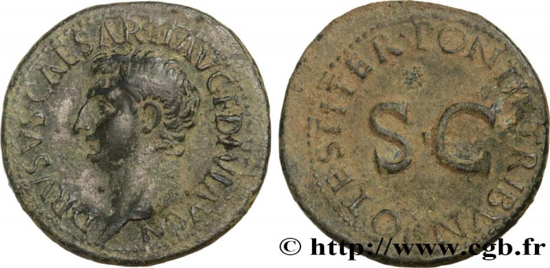 DRUSUS
Type : As 
Date : 23 
Mint name / Town : Rome 
Metal : copper 
Diameter :...
