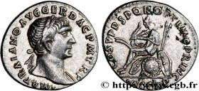 TRAJANUS
Type : Denier 
Date : 108 
Mint name / Town : Rome 
Metal : silver 
Millesimal fineness : 900  ‰
Diameter : 17,5  mm
Orientation dies : 6  h....
