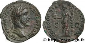 ANTONINUS PIUS
Type : As 
Date : 142 
Mint name / Town : Rome 
Metal : copper 
Diameter : 28,5  mm
Orientation dies : 6  h.
Weight : 9,95  g.
Rarity :...