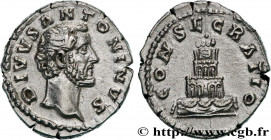 DIVUS ANTONINUS PIUS
Type : Denier 
Date : 161 
Mint name / Town : Rome 
Metal : silver 
Millesimal fineness : 850  ‰
Diameter : 18,5  mm
Orientation ...