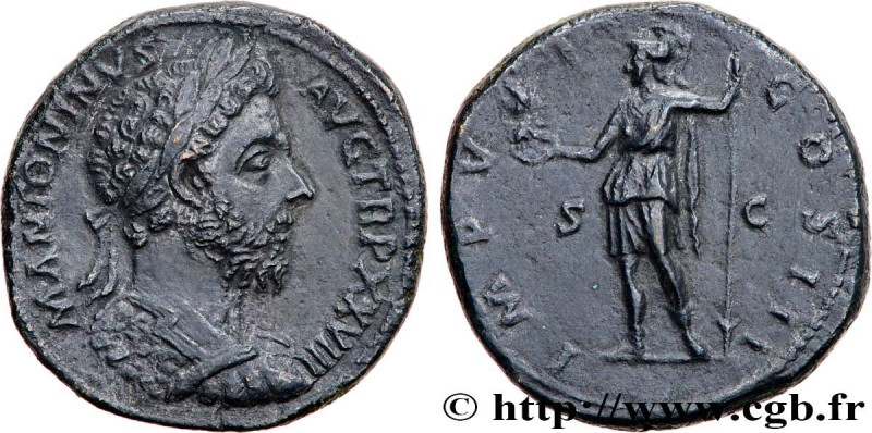MARCUS AURELIUS
Type : Sesterce 
Date : août - décembre 
Date : 174 
Mint name /...
