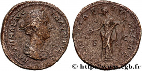 FAUSTINA MINOR
Type : Sesterce 
Date : 148-152 
Mint name / Town : Rome 
Metal : copper 
Diameter : 32,5  mm
Orientation dies : 11  h.
Weight : 23,75 ...