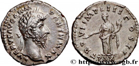 LUCIUS VERUS
Type : Denier 
Date : 08-12/166 
Date : 166 
Mint name / Town : Rome 
Metal : silver 
Millesimal fineness : 800  ‰
Diameter : 18  mm
Orie...