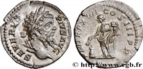 SEPTIMIUS SEVERUS
Type : Denier 
Date : 206 
Mint name / Town : Rome 
Metal : silver 
Millesimal fineness : 550  ‰
Diameter : 18,5  mm
Orientation die...