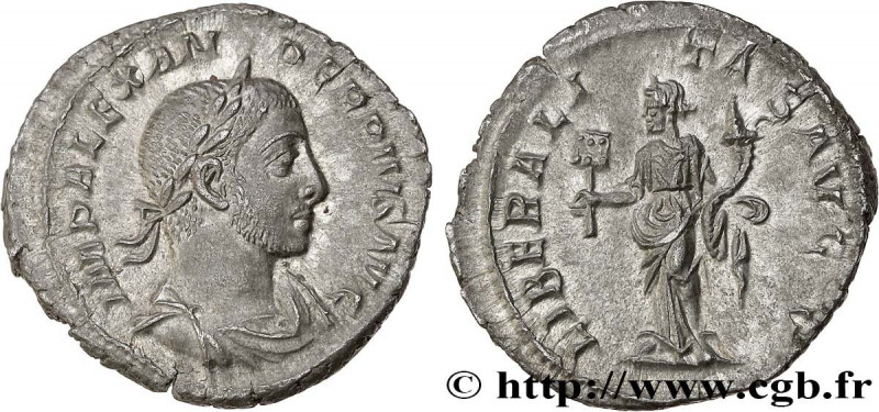 SEVERUS ALEXANDER 
Type : Denier 
Date : émisssion spéciale 
Date : 231-235 
Min...
