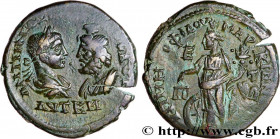 GORDIAN III
Type : Pentassaria 
Date : 241-244 
Mint name / Town : Marcianopolis, Mésie Inférieure 
Metal : copper 
Diameter : 27,5  mm
Orientation di...