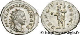 PHILIPPUS II
Type : Antoninien 
Date : 246 
Mint name / Town : Rome 
Metal : billon 
Millesimal fineness : 450  ‰
Diameter : 21,5  mm
Orientation dies...