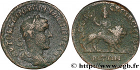 PHILIPPUS II
Type : Tetrassaria 
Date : c. 247-249 
Mint name / Town : Hieropolis, Syrie, Cyrrhestica 
Metal : copper 
Diameter : 27,5  mm
Orientation...
