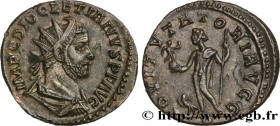 DIOCLETIAN
Type : Aurelianus 
Date : automne 287 - automne 289 
Date : 287-289 
Mint name / Town : Lyon 
Metal : billon 
Millesimal fineness : 50  ‰
D...