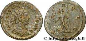 DIOCLETIAN
Type : Aurelianus 
Date : printemps 290 - 291 
Mint name / Town : Lyon 
Metal : billon 
Millesimal fineness : 50  ‰
Diameter : 23,5  mm
Ori...