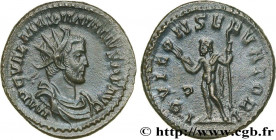 MAXIMIANUS HERCULIUS
Type : Aurelianus 
Date : janvier 
Mint name / Town : Lyon 
Metal : billon 
Millesimal fineness : 50  ‰
Diameter : 23  mm
Orienta...