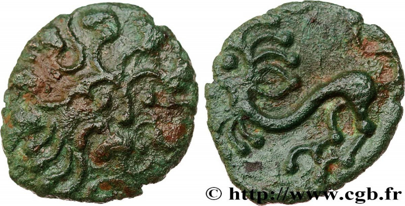 GALLIA BELGICA - BELLOVACI (Area of Beauvais)
Type : Bronze au lion 
Date : c. 5...