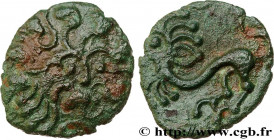 GALLIA BELGICA - BELLOVACI (Area of Beauvais)
Type : Bronze au lion 
Date : c. 50-25 AC. 
Mint name / Town : Beauvais (60) 
Metal : bronze 
Diameter :...