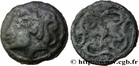 DUROCASSIS (Area of Dreux)
Type : Potin aux volutes cruciformes, lourd 
Date : c. 80-50 AC. 
Mint name / Town : Dreux (28) 
Metal : potin 
Diameter : ...