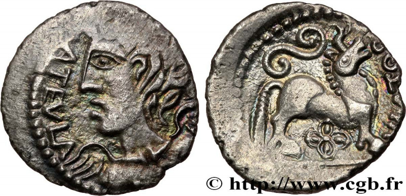 GALLIA BELGICA - REMI (Area of Reims)
Type : Denier ATEVLA / VLATOS, classe Ib 
...