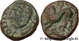 GALLIA BELGICA - REMI (Area of Reims)
Type : Bronze ATISIOS REMOS, classe I 
Date : c. 60-40 AC. 
Mint name / Town : Reims (51) 
Metal : bronze 
Diame...