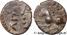 GALLIA BELGICA - SEQUANI (Area of Besançon)
Type : Denier Q.IVLIVS / TOGIRI 
Date : c. 80-50 AC. 
Metal : silver 
Diameter : 14  mm
Orientation dies :...
