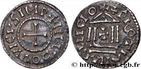 LOUIS THE PIOUS
Type : Obole à la légende chrétienne 
Date : c. 822-840 
Date : n.d. 
Mint name / Town : Atelier indéterminé 
Metal : silver 
Diameter...