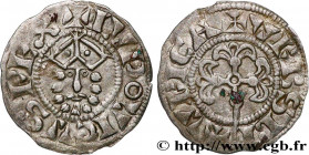 LOUIS VII THE YOUNG
Type : Denier  
Date : n.d. 
Mint name / Town : Bourges 
Metal : silver 
Diameter : 19  mm
Orientation dies : 7  h.
Weight : 1,00 ...