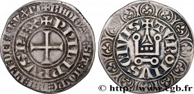 PHILIP IV "THE FAIR"
Type : Gros tournois à l'O rond 
Date : c. 1303-1306 
Date : n.d. 
Mint name / Town : s.l. 
Metal : silver 
Millesimal fineness :...