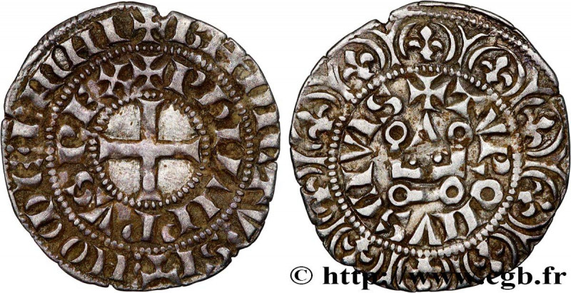 PHILIP IV "THE FAIR"
Type : Maille tierce à l'O rond 
Date : 09/1306 
Date : n.d...