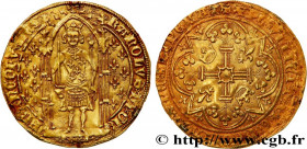 CHARLES V LE SAGE / THE WISE
Type : Franc à pied 
Date : 20/04/1365 
Date : n.d. 
Mint name / Town : s.l. 
Metal : gold 
Millesimal fineness : 1000  ‰...