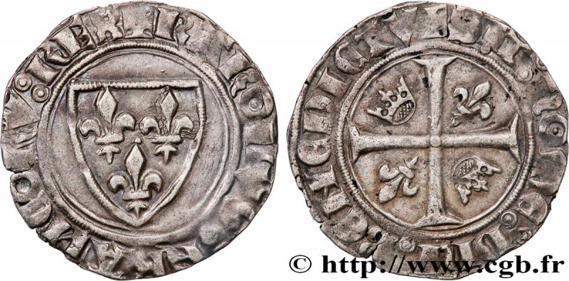 CHARLES VI LE FOU ou LE BIEN AIMÉ / THE BELOVED or THE MAD
Type : Blanc dit "gué...