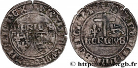 HENRY VI OF LANCASTER
Type : Blanc aux écus 
Date : 23/11/1422 
Date : n.d. 
Mint name / Town : Paris 
Metal : billon 
Millesimal fineness : 399  ‰
Di...