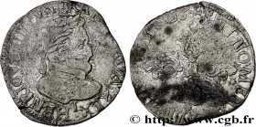HENRY IV
Type : Demi-franc, type de Limoges 
Date : 1606 
Mint name / Town : Limoges 
Quantity minted : 36811 
Metal : silver 
Millesimal fineness : 8...