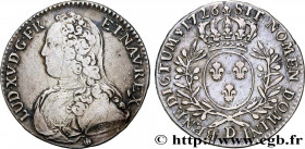 LOUIS XV THE BELOVED
Type : Demi-écu dit "aux branches d'olivier" 
Date : 1726 
Mint name / Town : Lyon 
Quantity minted : 199955 
Metal : silver 
Mil...