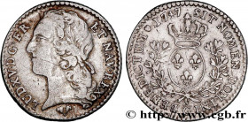 LOUIS XV THE BELOVED
Type : Dixième d'écu dit “au bandeau” 
Date : 1747 
Mint name / Town : Poitiers 
Quantity minted : 205947 
Metal : silver 
Milles...