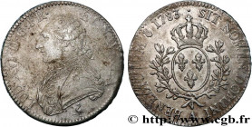 LOUIS XVI
Type : Écu dit "aux branches d'olivier" 
Date : 1783 
Mint name / Town : Paris 
Quantity minted : 2889011 
Metal : silver 
Millesimal finene...