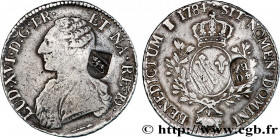 LOUIS XVI
Type : 40 Batzen contremarqué sur un écu dit "aux branches d'olivier" de Béarn 
Date : 1784 
Mint name / Town : Pau 
Quantity minted : - 
Me...