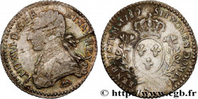 LOUIS XVI
Type : Dixième d'écu dit "aux branches d'olivier" 
Date : 1789 
Mint name / Town : Montpellier 
Quantity minted : 20083 
Metal : silver 
Mil...