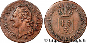 LOUIS XVI
Type : Demi-sol dit "à l'écu" 
Date : 1783 
Mint name / Town : Aix-en-Provence 
Metal : copper 
Diameter : 26  mm
Orientation dies : 6  h.
W...